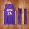 LA Lakers No. 24 V Collar (Purple)