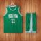 Boston Celtics No. 11 (Green)