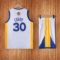 Golden State Warriors No. 30 (White)