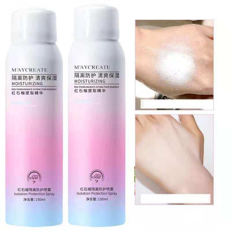 Red Pomegranate Whitening Essence Sunscreen Spray Waterproof Body