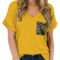 Leopard Print Pocket Yellow