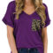 Leopard Print Pocket Purple