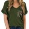 Leopard Print Pocket Army Green